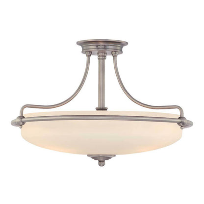 Elstead Griffin Semi-Flush Ceiling Light