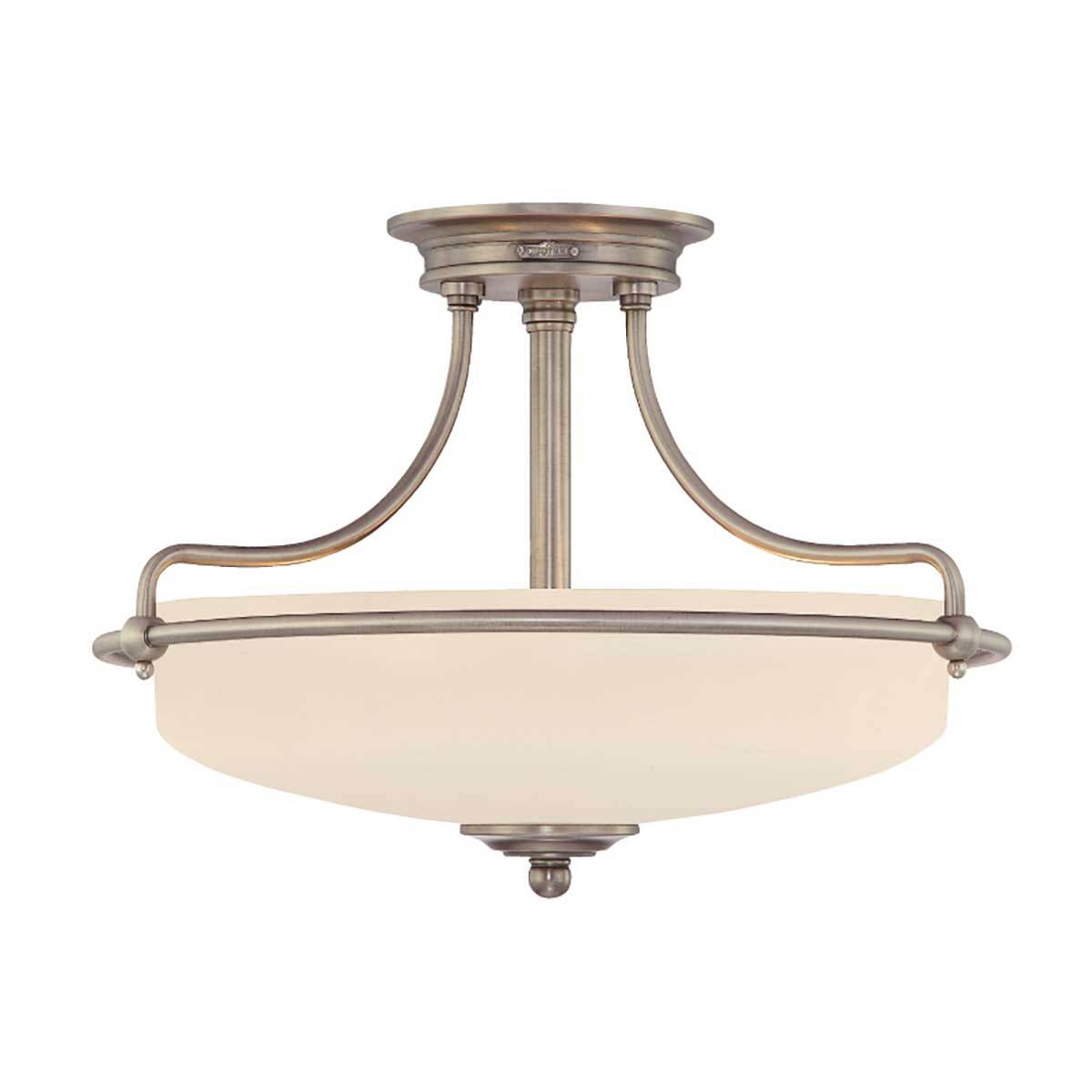Elstead Griffin Semi-Flush Ceiling Light