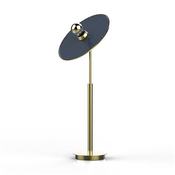 Villa Lumi Marconi Table Lamp Brushed Brass & Lacquer