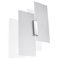 Fabiano  Wall Light White & Chrome