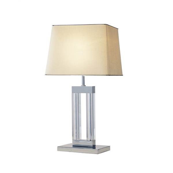 Dar Domain Table Lamp with Quartz Glass