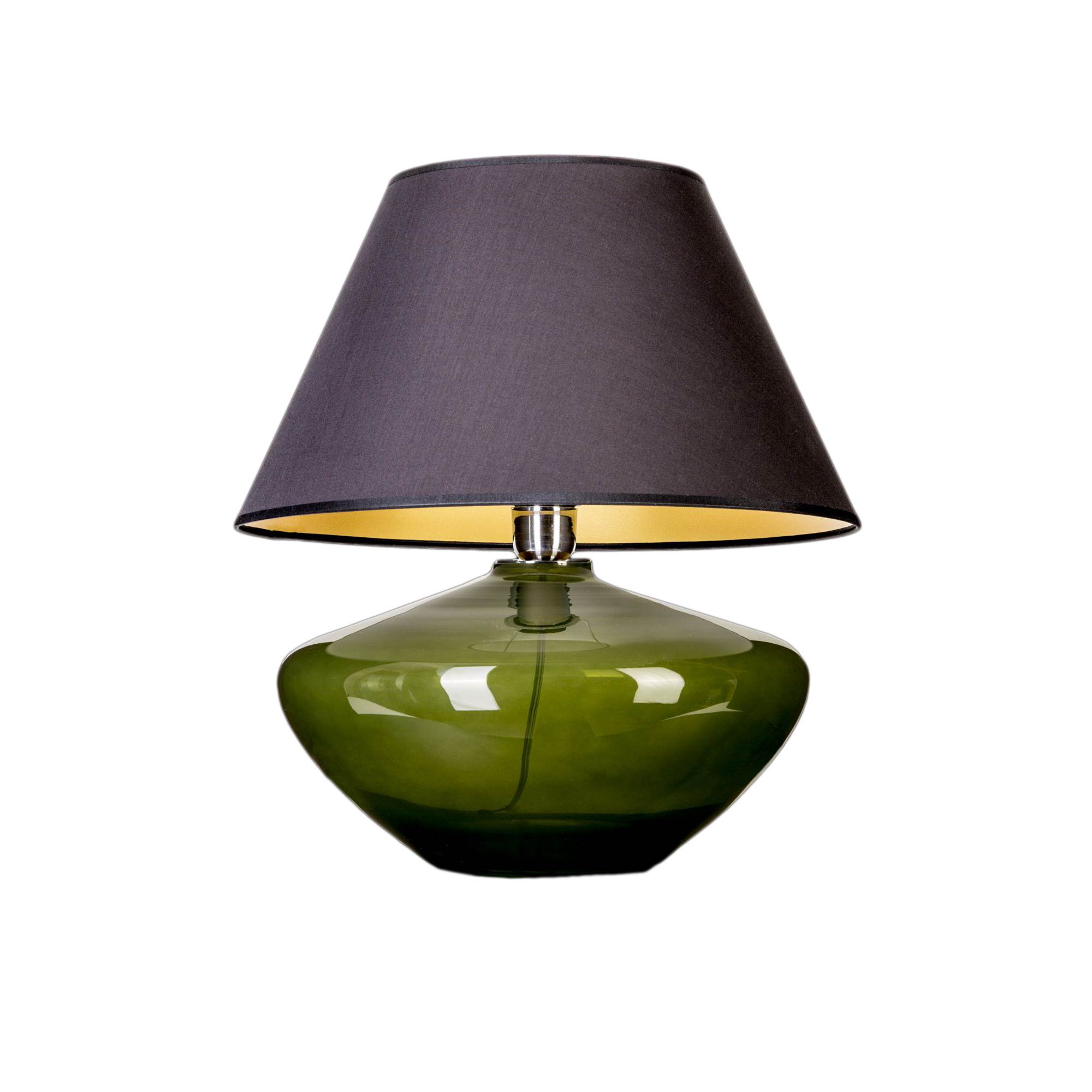 4 Concepts Madrid Green Glass Table, Pale Green Glass Table Lamp