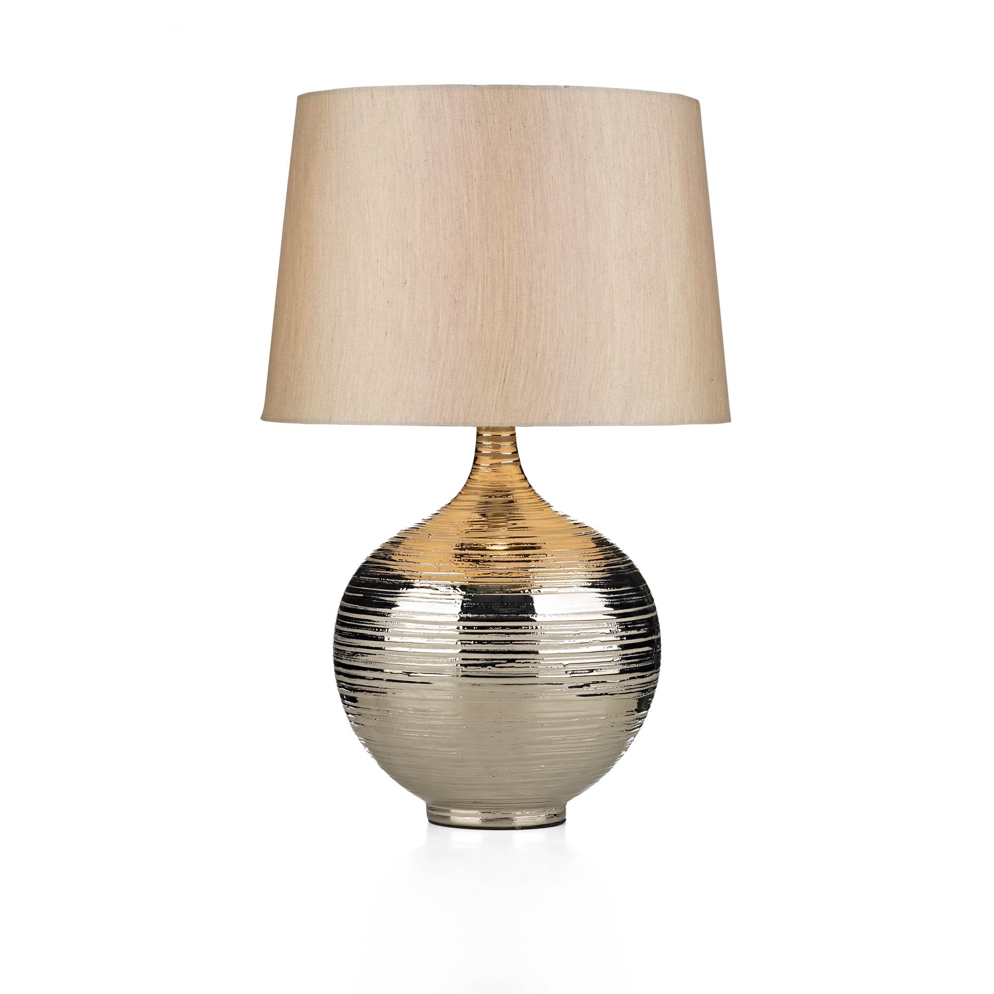 Dar Gustav Polished Table Lamp With, Exclusive Table Lamps Uk